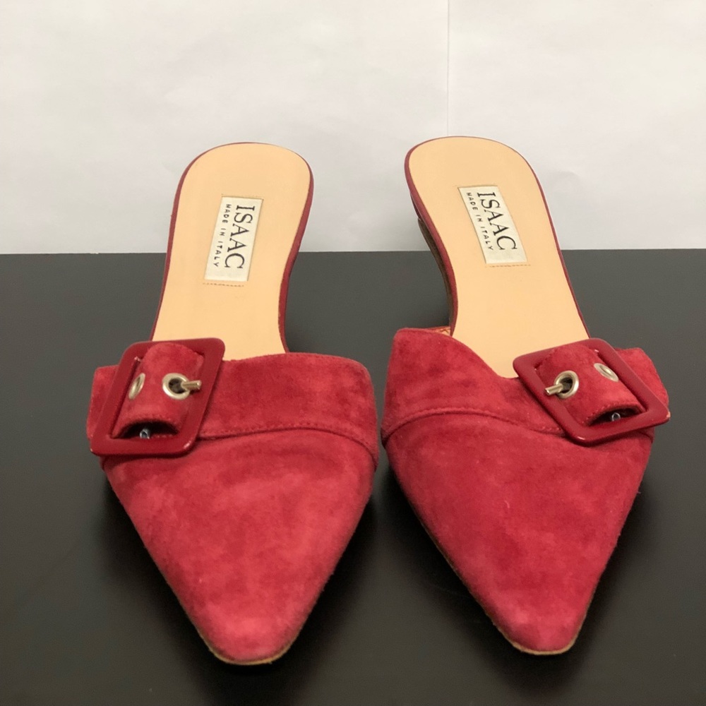 Read heels—Isaac Made In Italy